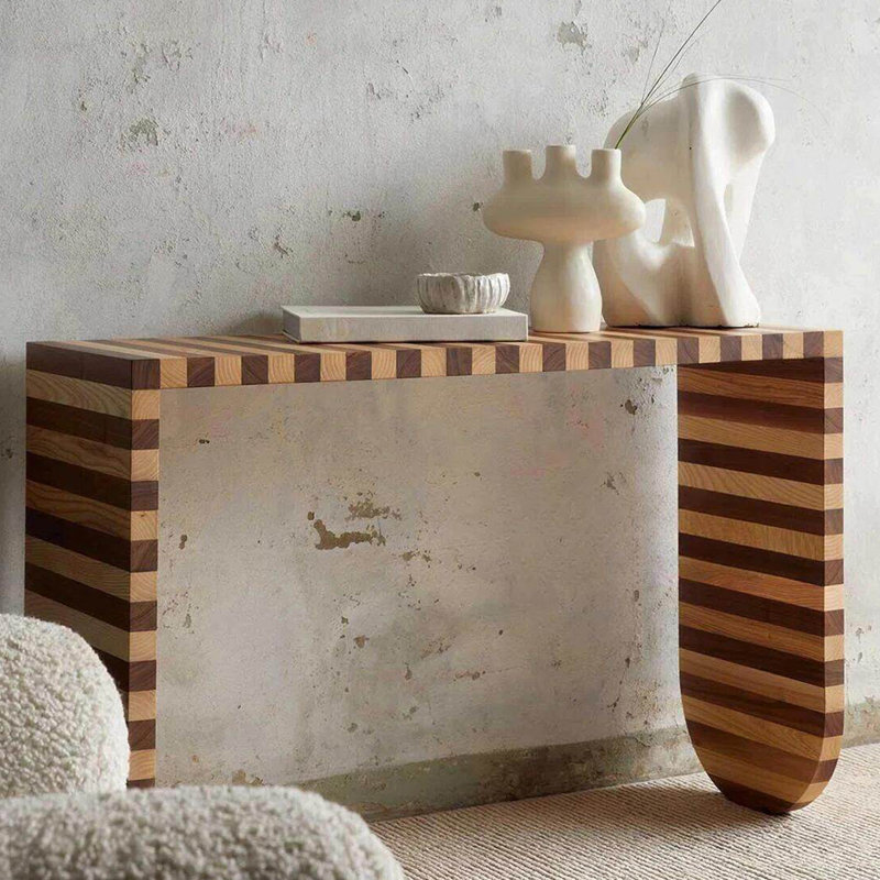 Console de style moderne et minimaliste
