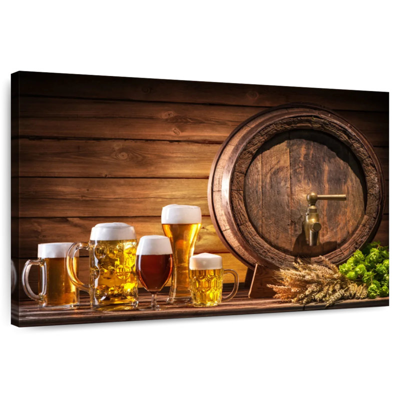 Yarlin Beer Barrel, 26" H x 39" W