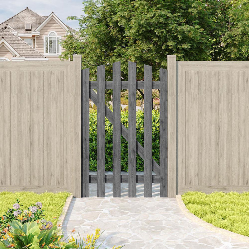 120cm H x 76cm W Solid Wood Gate