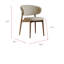 Chaise en bois massif