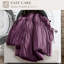 Édredon simple / simple TG de couleur mauve, avec détails et attaches, microfibre moelleuse pour se blottir toute l'année, mauve standard 100 2 pièces, avec design, chaleur semblable au nuage,-118916198-118916201