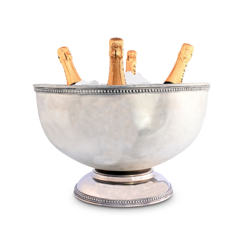 Medici Living Pewter Punch Bowl