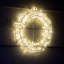 Petite couronne de Noël argentée 16 "