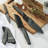 BergHOFF DiNA Vector Nonstick Stainless Steel 3Pc Knife Set