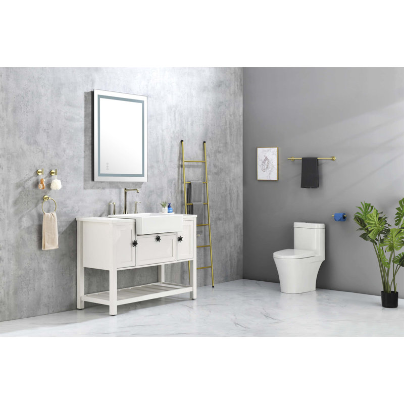 Bathroom Led Mirror Is Multi-Functional And Each Function Is Controlled By A Smart Touch Button