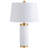 Tallia Marble Standard Table Lamp