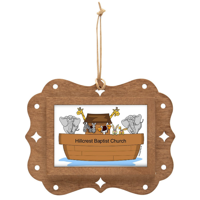 Personalized Noah's Ark Key Chain