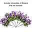 6 paquets de fleurs d'hibiscus artificielles pour la décoration du jardin-1386430873