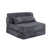 Tissu gris foncé