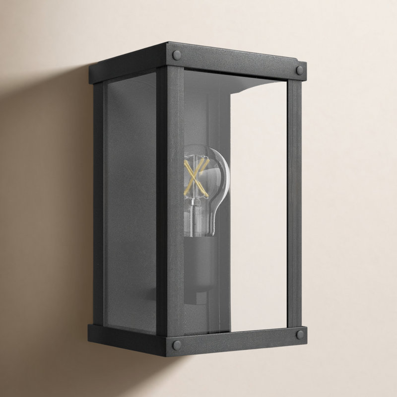 Hogle Mathias Aluminum Wall Light, Museum Black