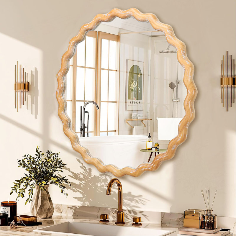 Miroir mural rond 27,5 po