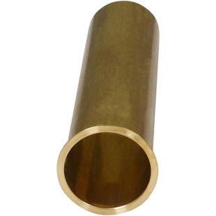 Flanged Sink Tailpiece 1-1/4" x 6" Direct Connect Tailpiece 22-Gauge for Bathroom Sink Tubular Drain
