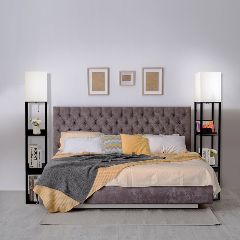Krikorian 159.5cm Column Floor Lamp with USB