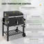 Barbecue au charbon de cuisine Outsunny