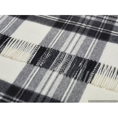 Tartan Hand Woven Throw Blanket