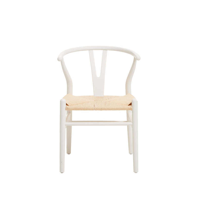 Lucette 45cm H Solid Wood Side Chair, White