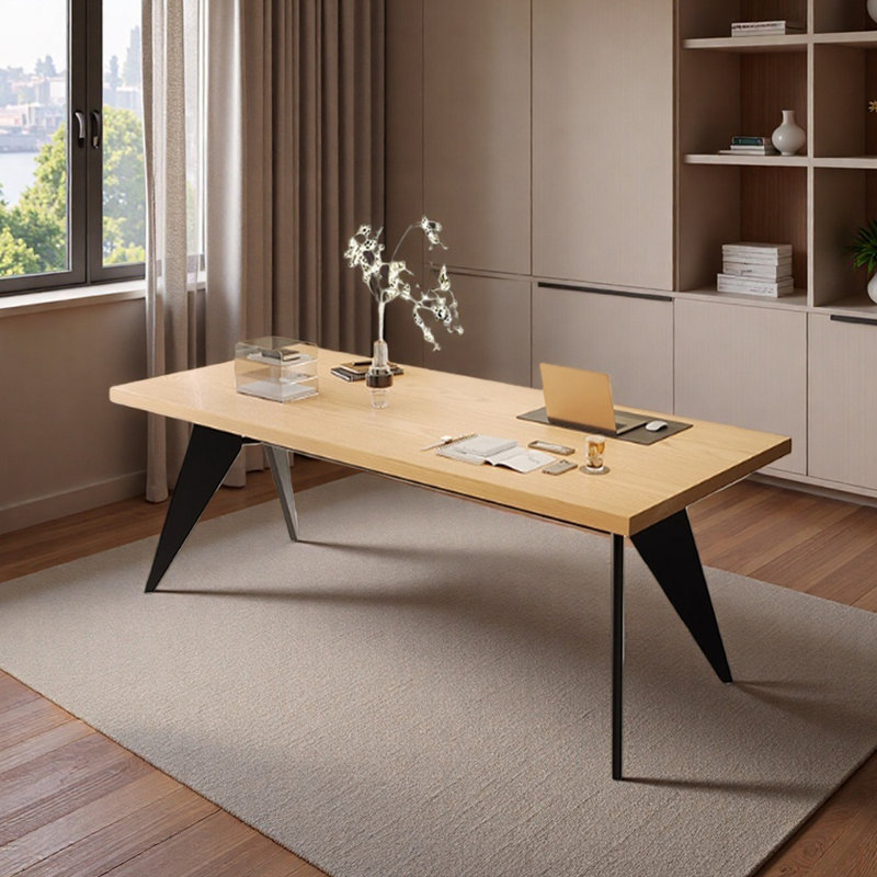 Bureau rectangulaire moderne et multifonctionnel, H 28,74 po x l 70,86 po x P 31,49 po