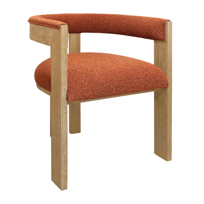 Damontrae Linen Upholstered Back Armchair