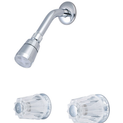 Ensemble de robinet de douche à poignée ronde double