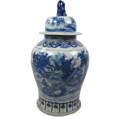 Handmade Ceramic / Porcelain Ginger Jar