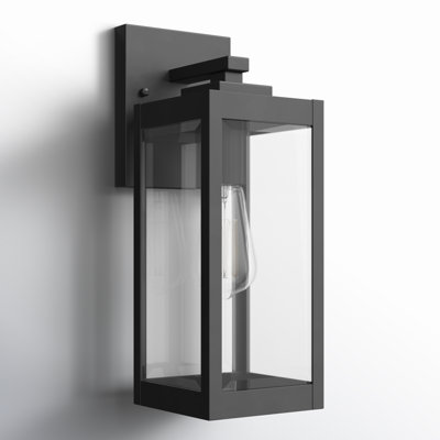 Ainsworth Earth Black Outdoor Wall Lantern