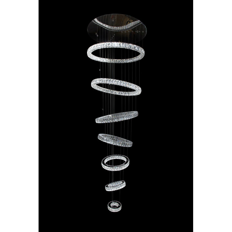 7 - Light LED Chandelier