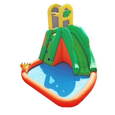 15.3' x 25' Inflatable Water Slide