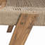 Chaise longue d'extérieur en corde (ensemble de 2)