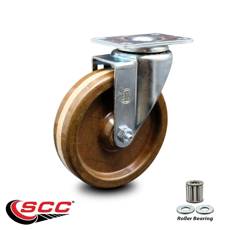 Phenolic Top Plate Caster