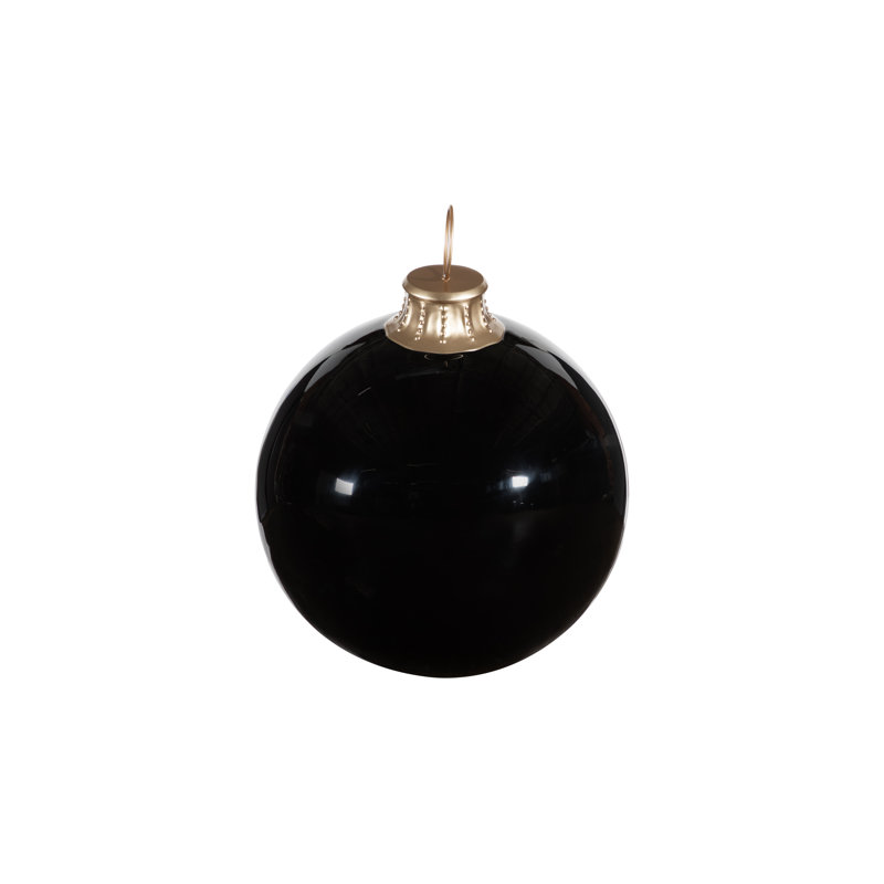 Christmas Ball Ornament, Black