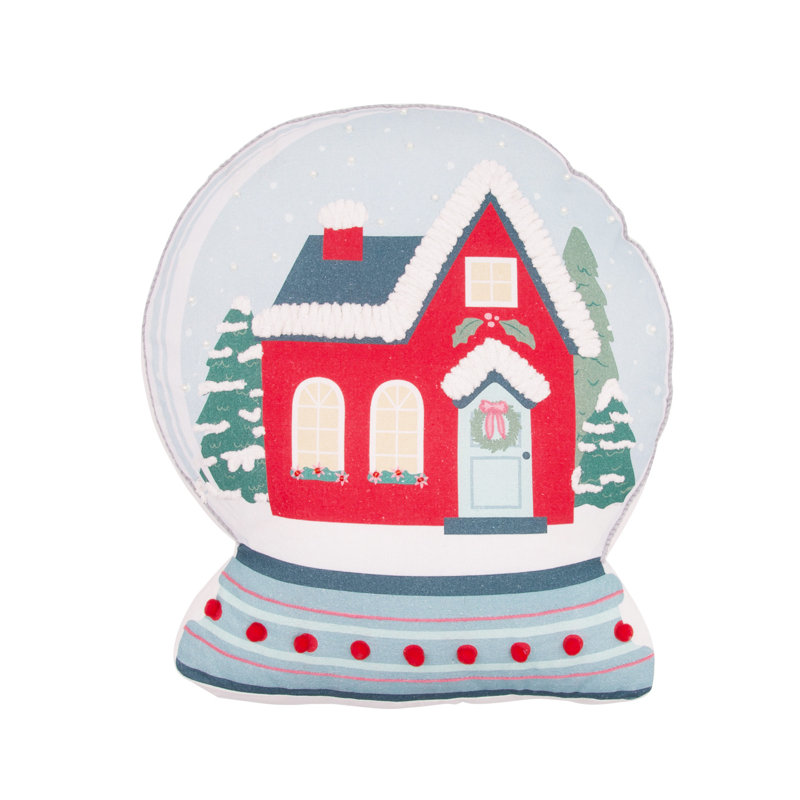 Coussin 16 "x 18" Village Wonderland
