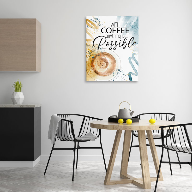 Avec la toile «n'importe quoi», par Kim Allen, H 40 po x l 30 po