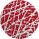 Premium Machine Washable Cerrito AMF501 Red Rug