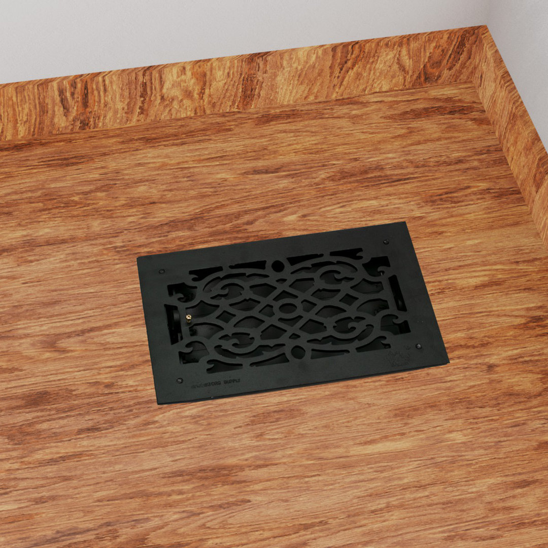 The Renovators Supply Inc. 10'' W x 16'' L Aluminum Floor Vent Cover The Renovators Supply Inc.