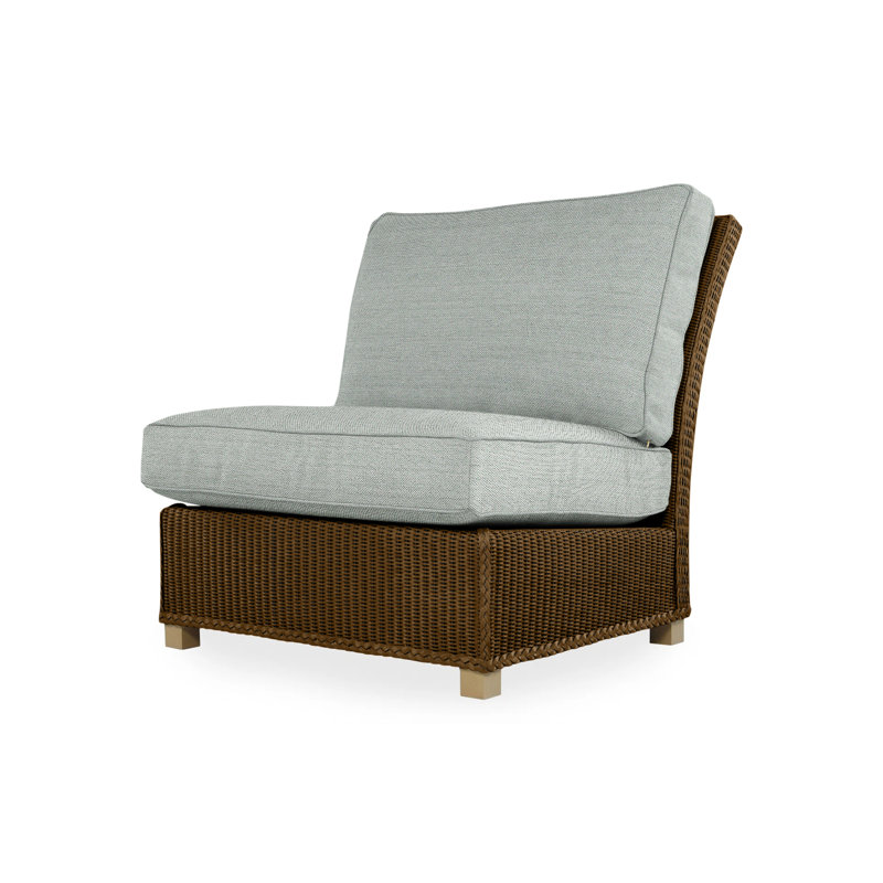 Hamptons Outdoor Lounge Chair, Bark, Cottage Pepper