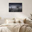 «Yucca» noir et blanc sous un ciel étoilé, art mural sur toile-1777090880