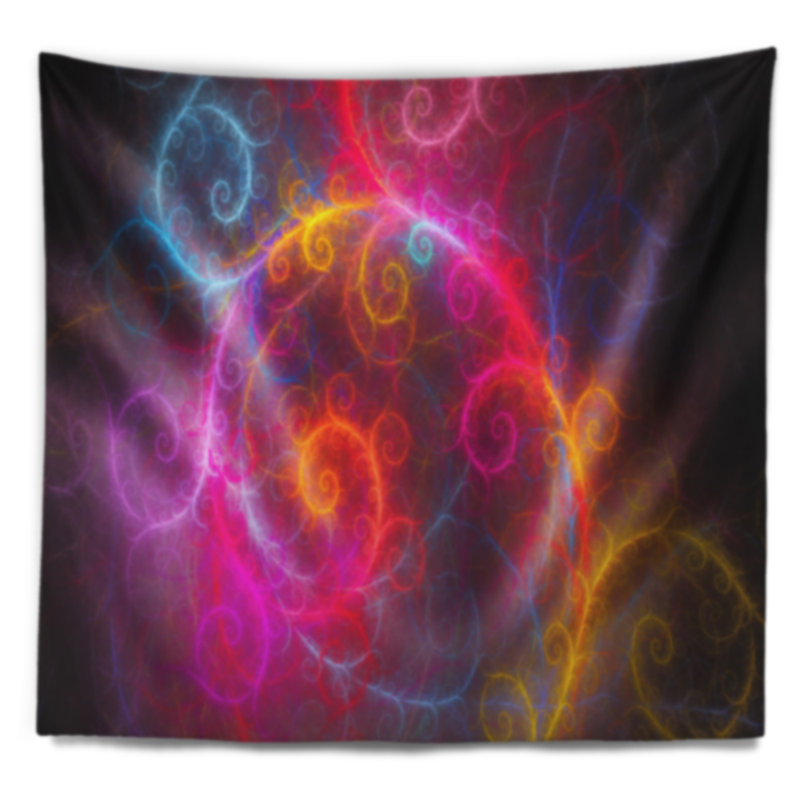 Polyester Tapestry, 78" H x 92" W