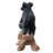 Black Bears on Log