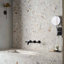 Terrazzo Italy Fluted 12x24 Honed Terrazzo Tile-331977303