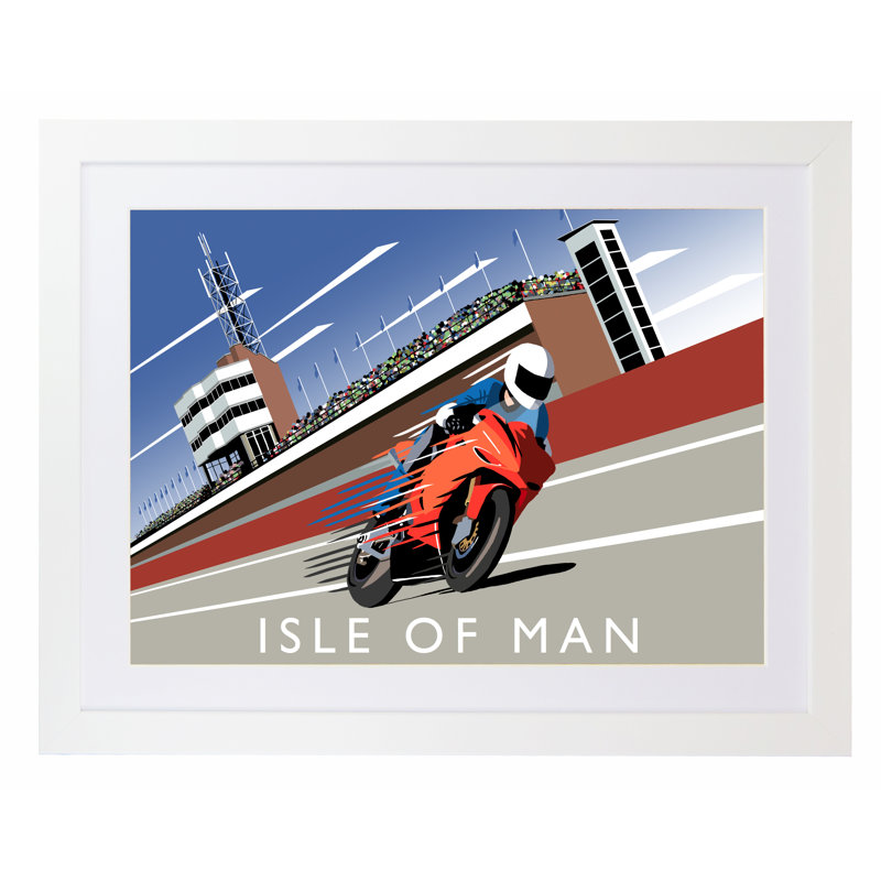 Richard O'Neil - Print, White Wood Frame, 44 cm H x 54 cm W x 2.2 cm D