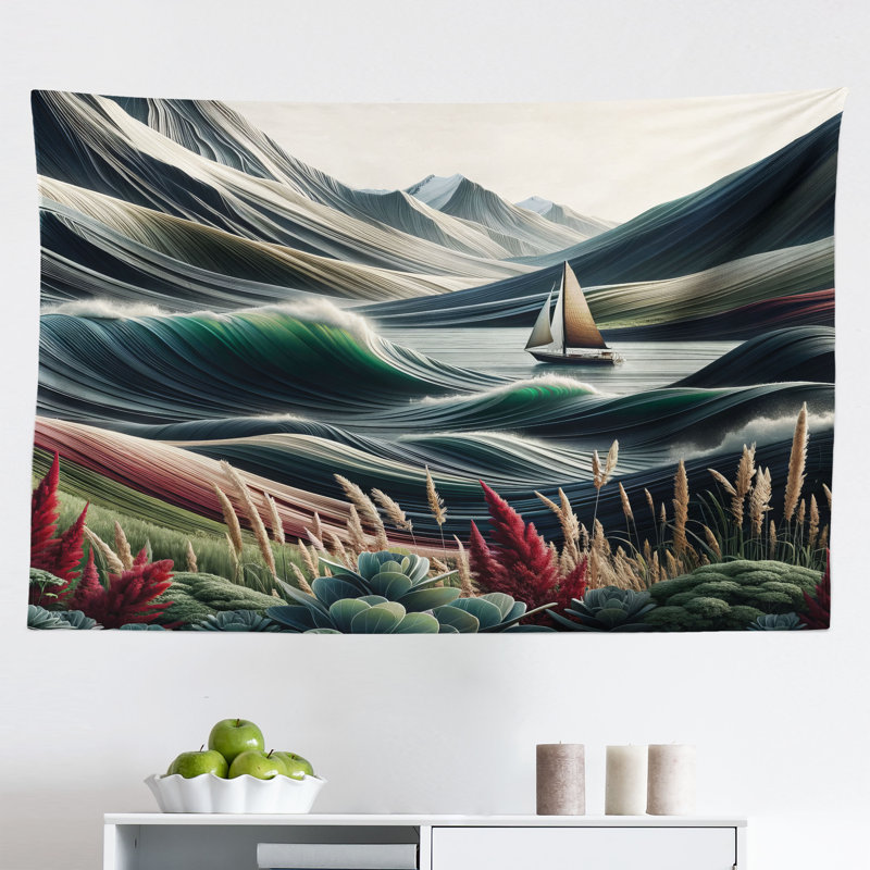 Microfiber Tapestry, 23" H x 28" W