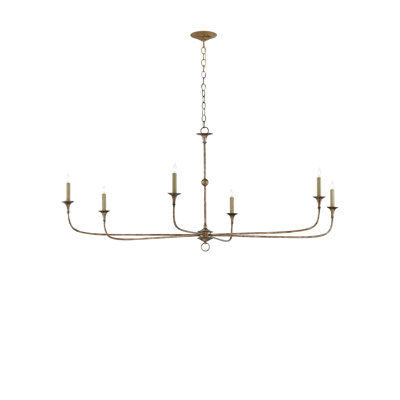 Nottaway 6 - Light Dimmable Classic / Traditional Chandelier