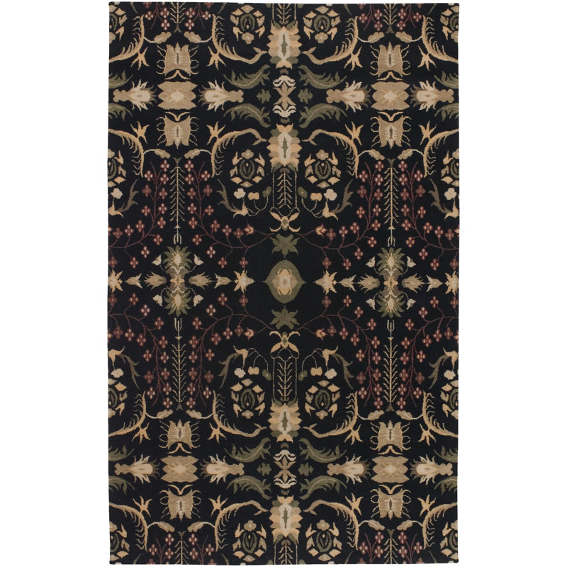 Caldean Wool Ikat Indoor Rug, Rectangle 2' x 3'
