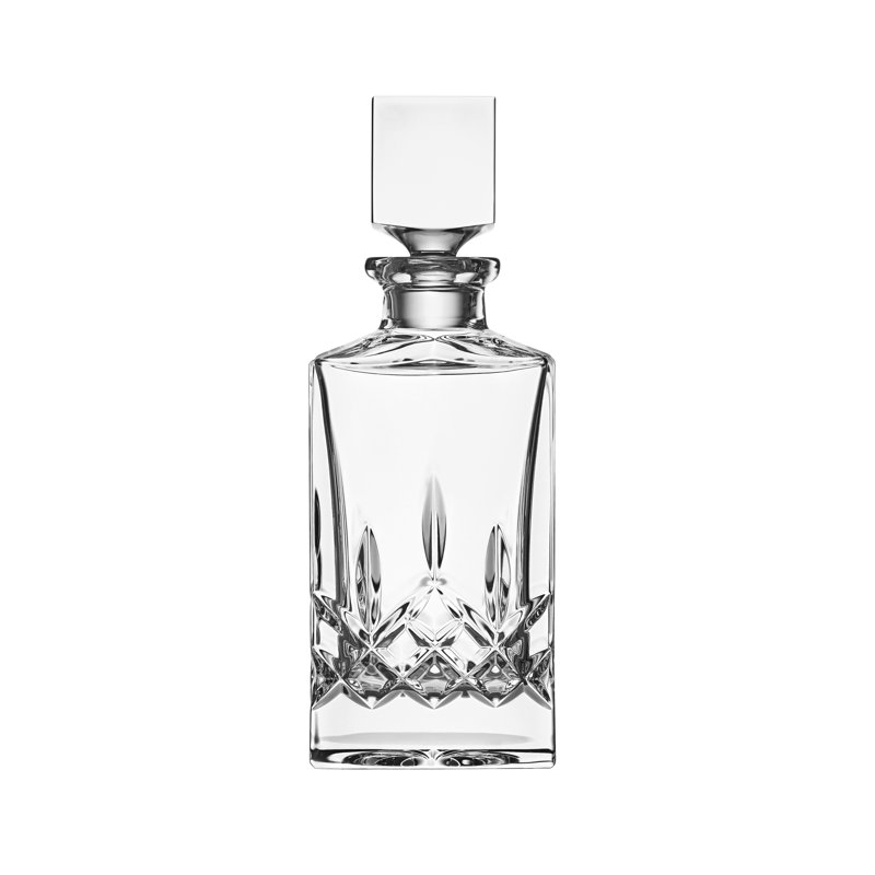 Lismore Square Decanter, Clear
