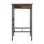 60cm W Steel Bedside Table-1312130064