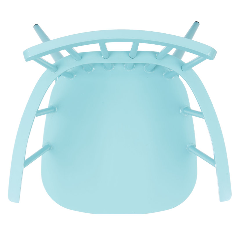 Clifton Outdoor Dining Side Chair, Baby Blue