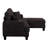 Oriana 2-Piece Sofa And Ottoman With Pillow And USB Port For Small Space Living Room Apartment-2084362313