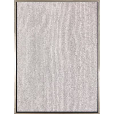 Repetition In Black With Hash Marks Painting