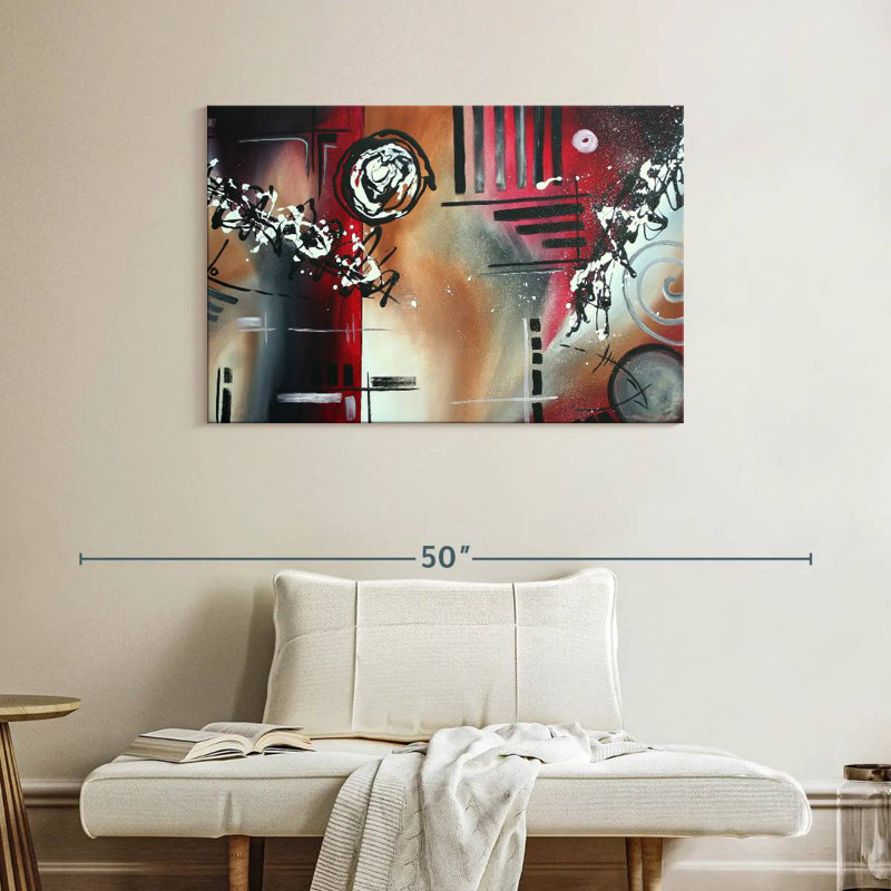 Avery Red Divinity, 26" H x 39" W