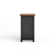 Table de chevet 14 pouces Brixham, aucun assemblage requis, finition deux tons